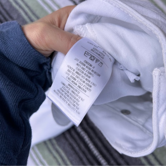 Hudson jeans holly high rise bell bottom flare white jeans - Picture 7 of 14